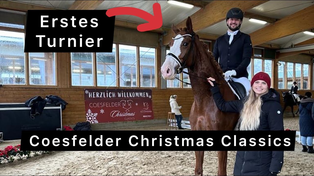 Dressurturnier FMA mit Fiabesco und Denis bei den Coesfelder Christmas Classics 2023 | Team Inleobo