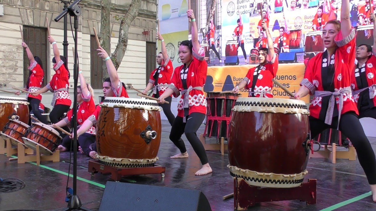 Por Buenos Aires Taiko 2022 Bs As celebra Japon