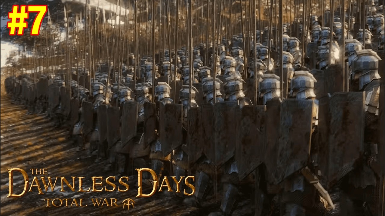 Invading The Goblins Of The Misty Mountains! - Erebor Campaign #7 - Dawnless Days Total War!