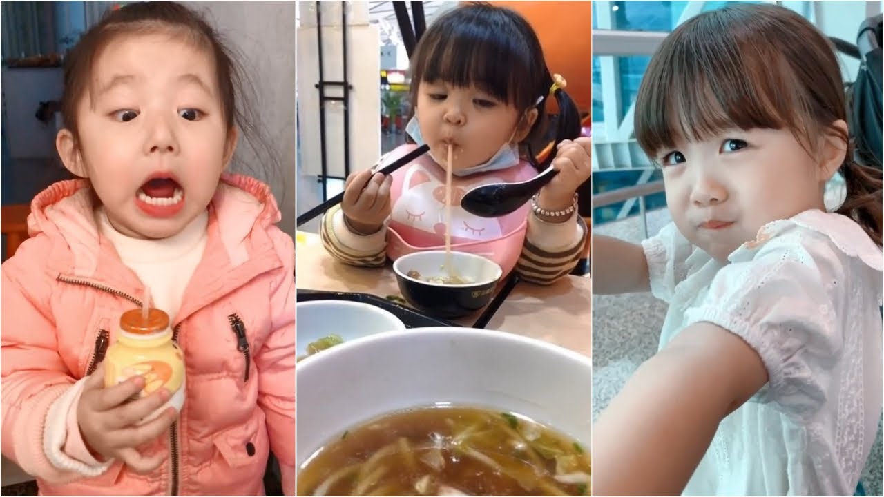 super cute kids videos 孩子們的有趣可愛時刻 #高萌預警#騙你生女兒
