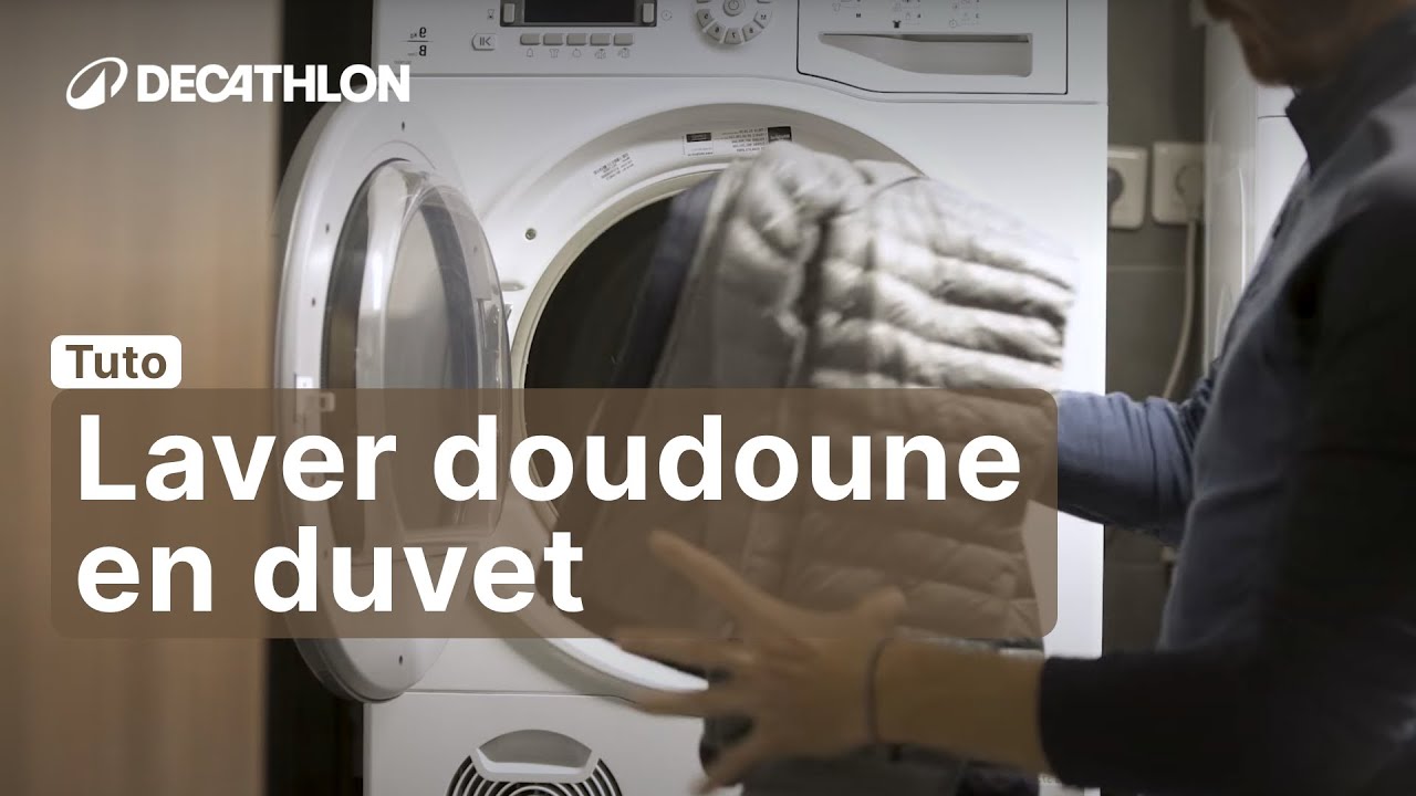 TUTO - Comment laver une doudoune en plumes en machine ? | Decathlon