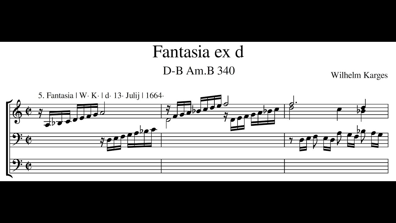 Wilhelm Karges – Fantasia ex d