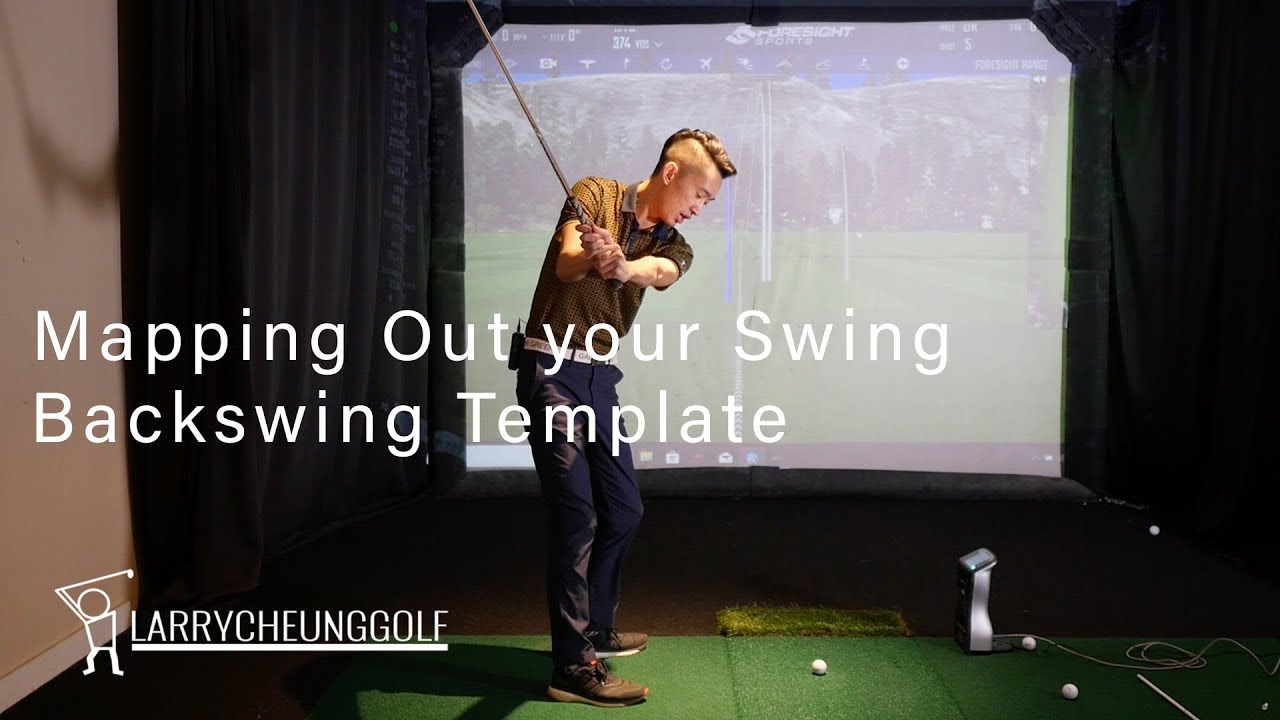 Mapping Out your Swing  - Backswing Template