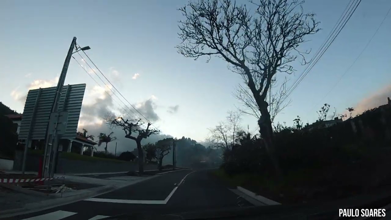 de regresso da povoação