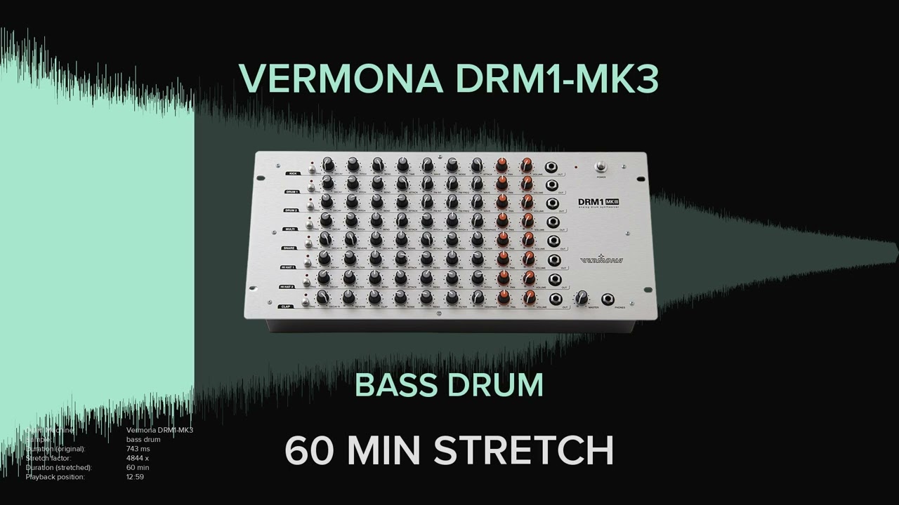 Vermona DRM1-MK3 Bass Drum 1 (1 HOUR)