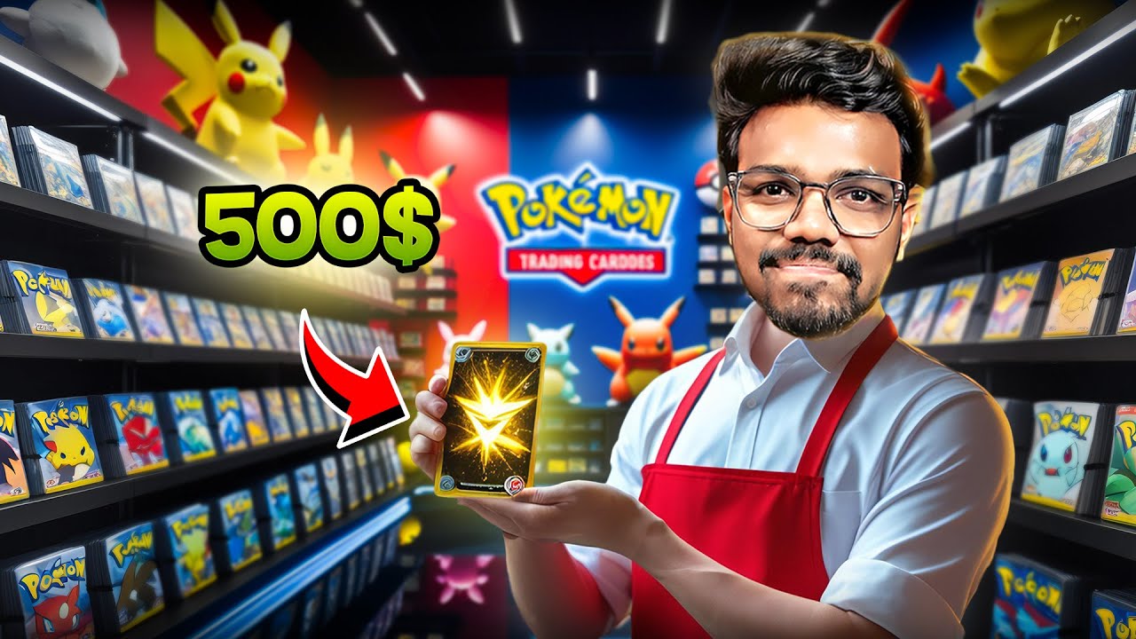 I FOUND EXPENSIVE CARD IN POKEMON CARD SHOP 😍🤑 | Maddy Telugu Gamer