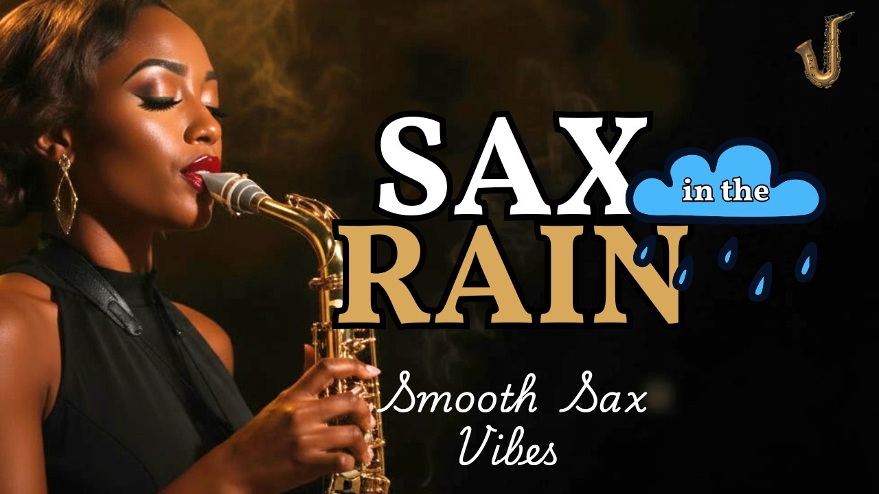 Rainy Night Jazz 🌧️ Moody Saxophone Chill for Stormy Evenings, Cozy Rain Vibes & Atmospheric Calm