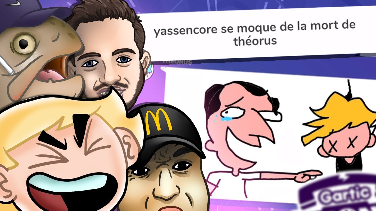LA VIDÉO DES GROS POINTEUUUUUUURS (Gartic Phone) ft. Snaptrox, Flygoow, Quentool, Chap etc.