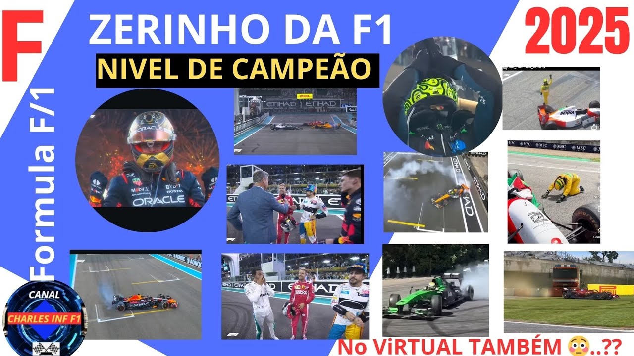 F1 2025:Quem fez o1 zerinho na F1?A física do jogo AJUDA OU atrapalha ?,fazer zerinho no jogo do 🤔🤔?