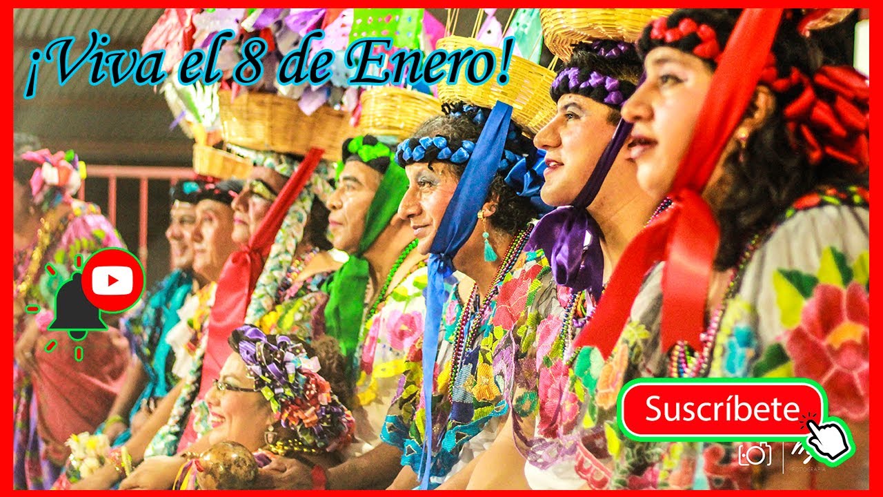 Primer día de Chuntá - 8° Enero 2022- Tambor y Carrizo - Música de  Chiapa de Corzo.