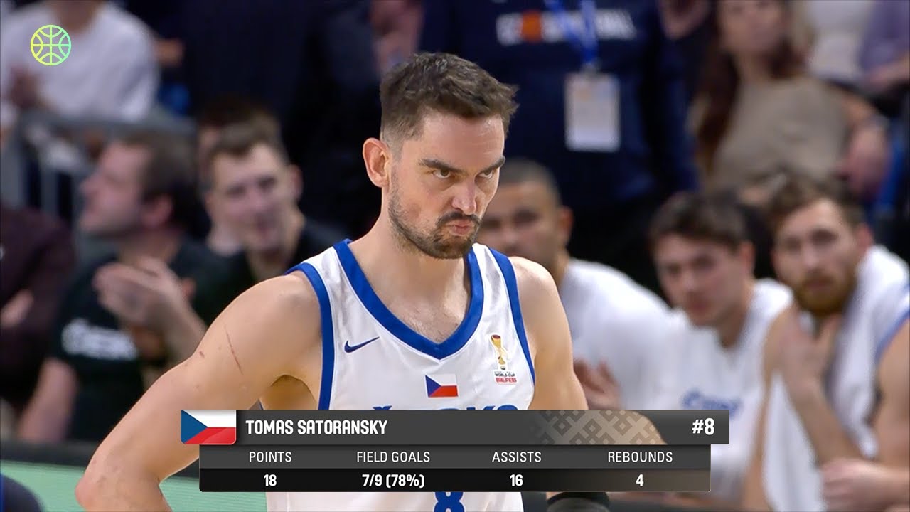 Tomas Satoransky BREAKS World Cup Qualifiers Assist Record | FIBA Basketball