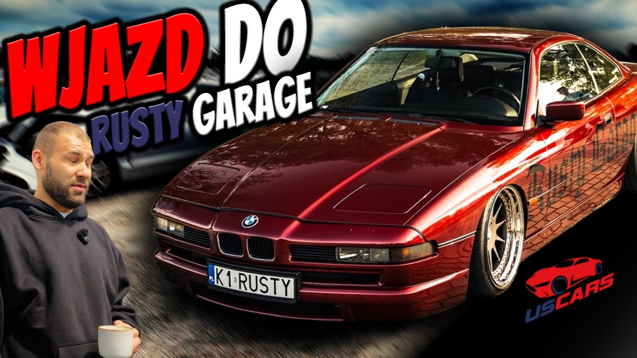 Świątynia BMW! Rusty Garaż, legendarne E31 850i, projekty M5 i M2 G87 600 KM