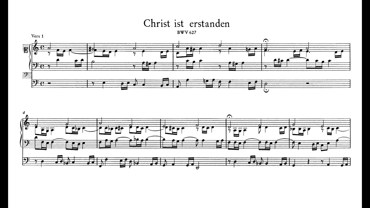 J. S. Bach: 