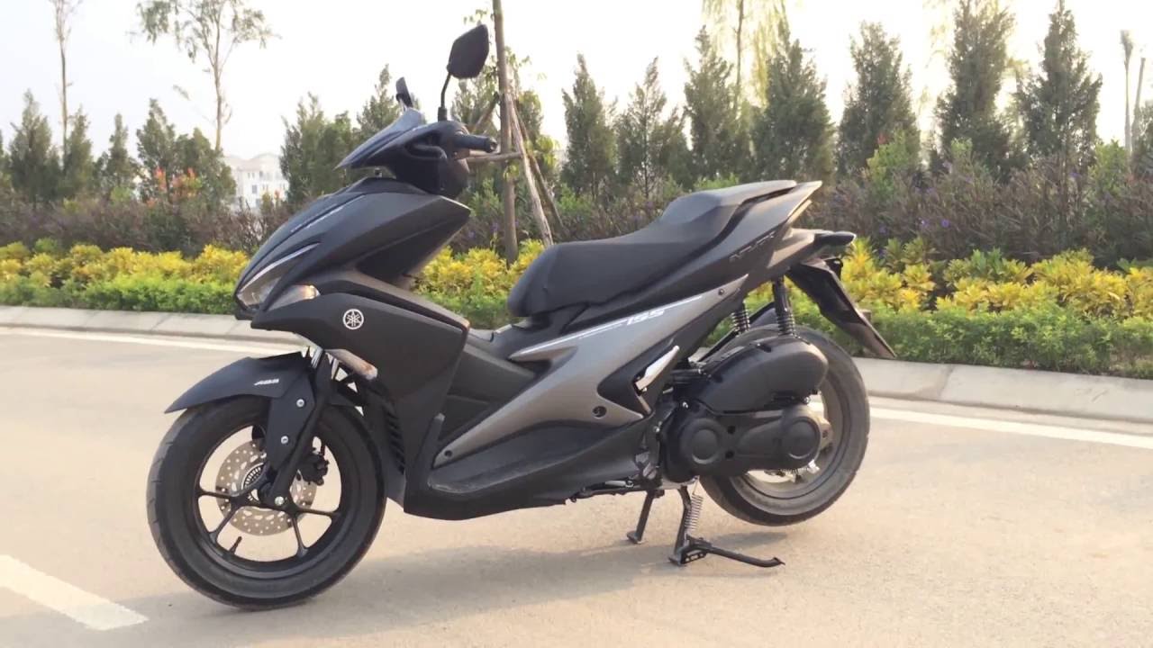 AutoBikes.vn- Chi tiết Yamaha NVX 2017 đen nh&aacute;m tại H&agrave; Nội