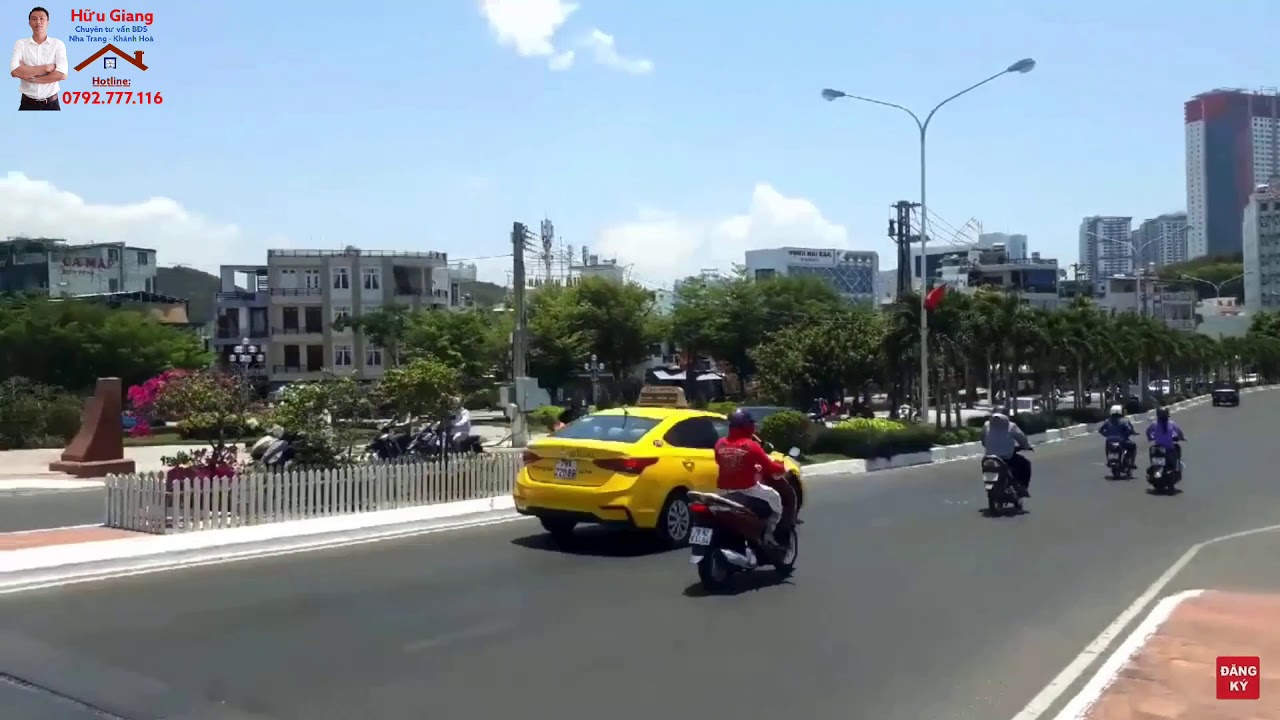 #huugiangland #huugiang / Review đoạn đường đẹp nhất TP Nha Trang - đường Trần Phú