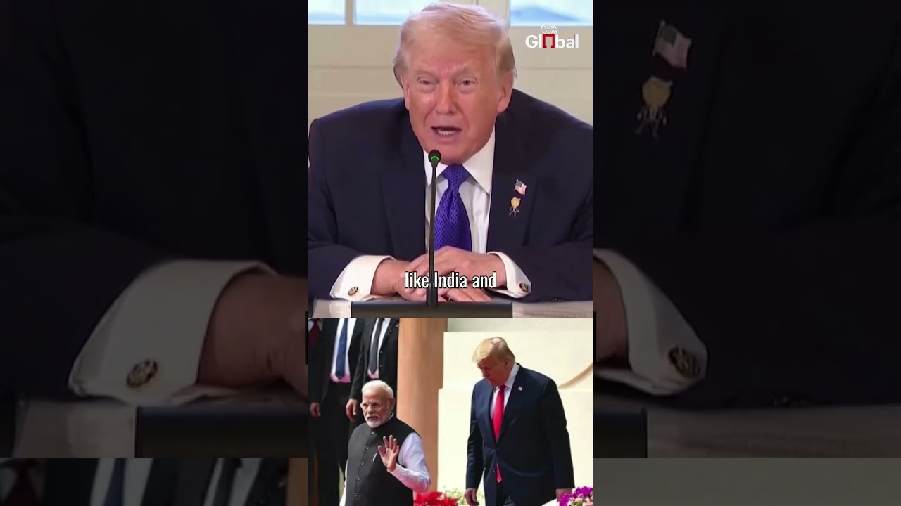 US President Donald Trump has once again claimed he stopped a war between India and Pakistan