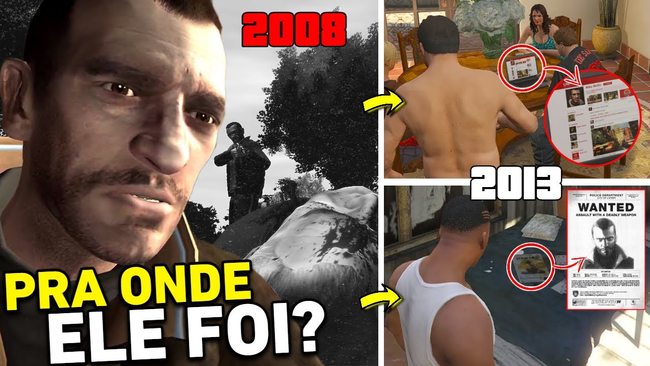 O QUE ACONTECEU ENTRE GTA 4 E GTA 5? (2008 - 2013)