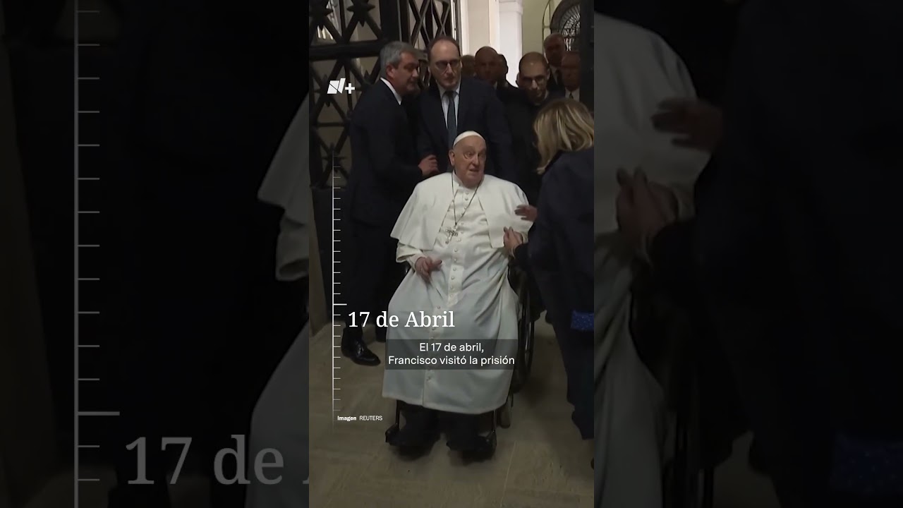 Las &uacute;ltimas apariciones p&uacute;blicas del Papa Francisco - N+ #shorts