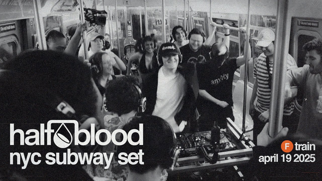 Bass Music on the NYC Subway // Skybreak Presents: HALF BLOOD [DJ SET]