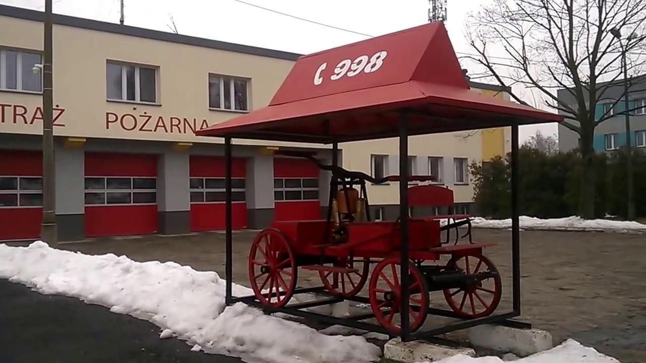 Пожарная часть в Польше.