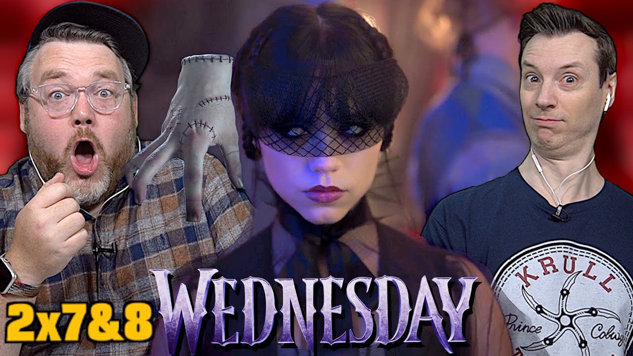 This Finale Left Us Wanting MORE!!! - Wednesday S2 E07&8 Reaction