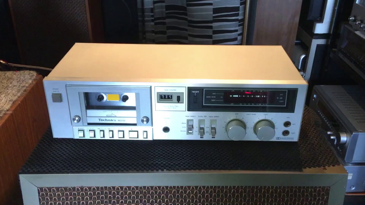 TECHNICS RS-M215 Stereo Cassette Deck