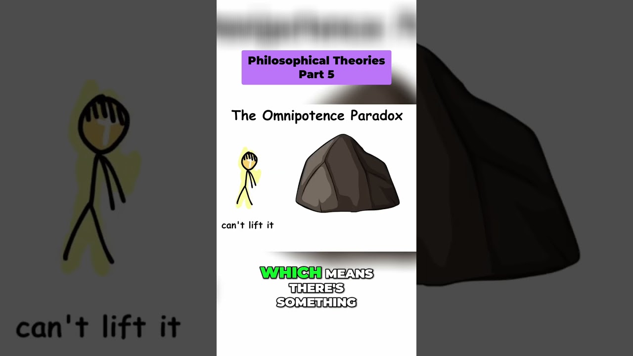 🤯 God's Power? Stone Paradox! 🤔