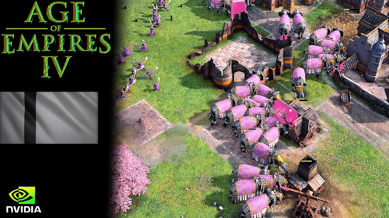 This is how it looks like when Elephants get angry⚔️Age of Empires 4 Tughlaq Dynasty Ranked 4v4