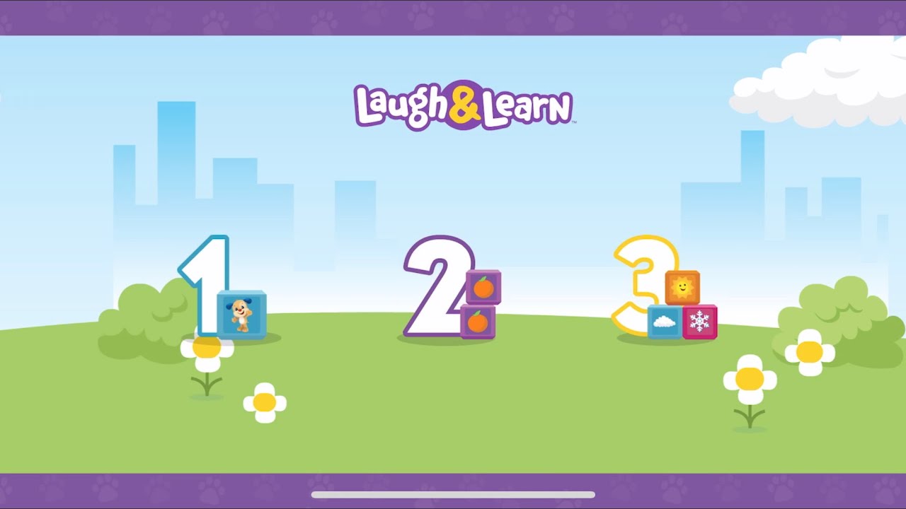 Fisher Price Laugh & Learn First Words Fun Levels 1-3 | Puppy | Educational Videos For Kids
