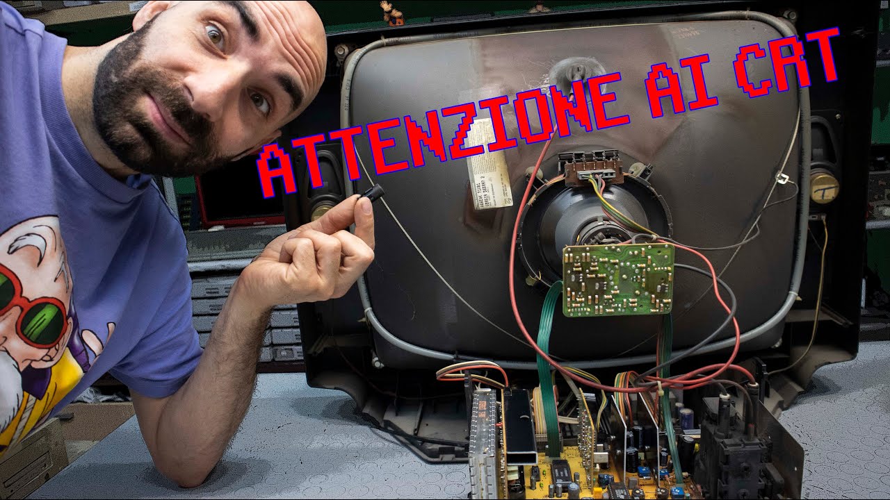 Come è fatto un Tubo Catodico? Maledetti condensatori!@Bebbo's Lab