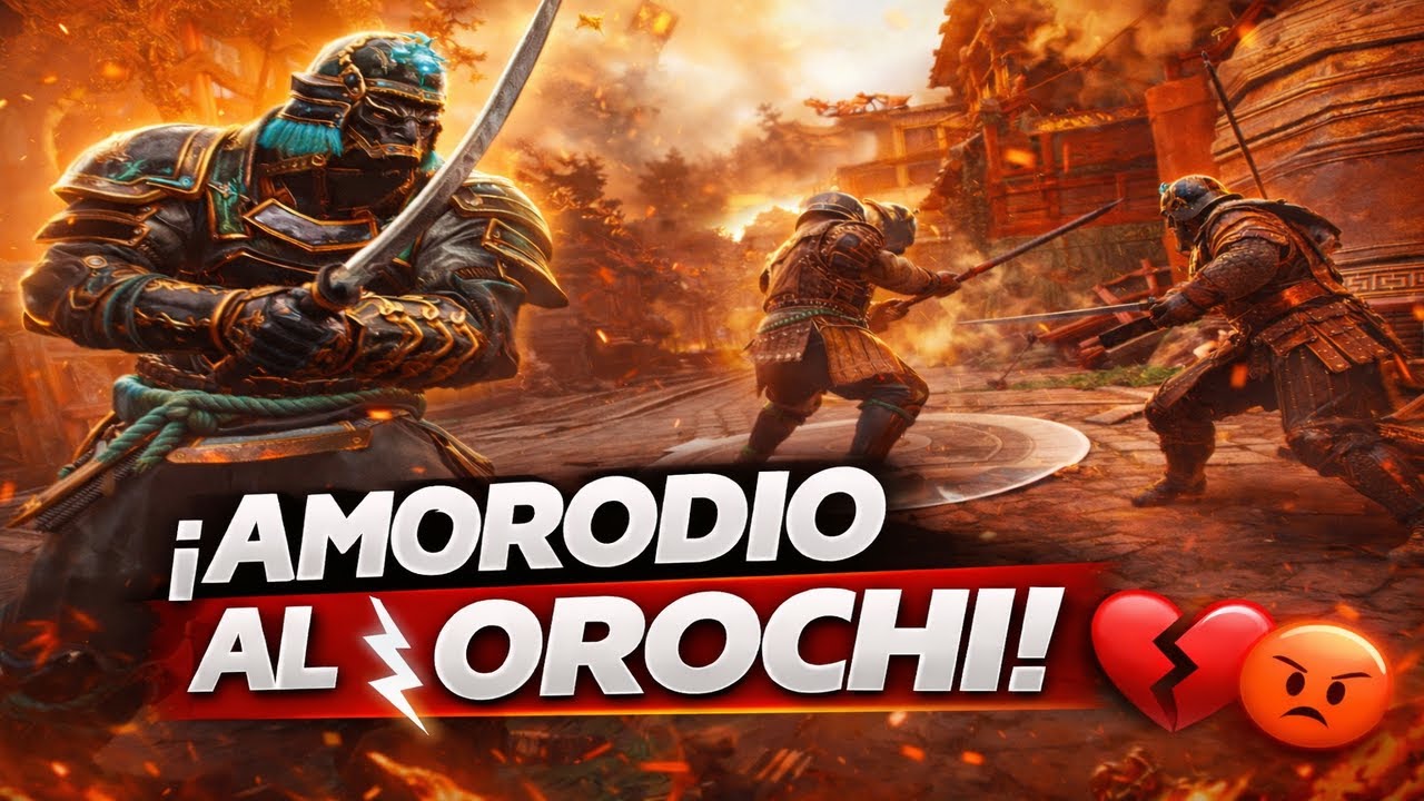 Por ESTO amo y odio a Orochi💔| For Honor | Dominio