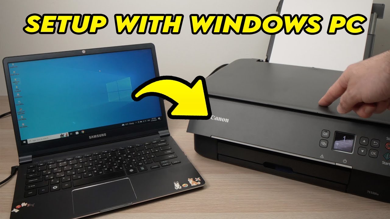 Настройка принтеров Canon TS6420a и TS5320a на компьютере с ОС Windows