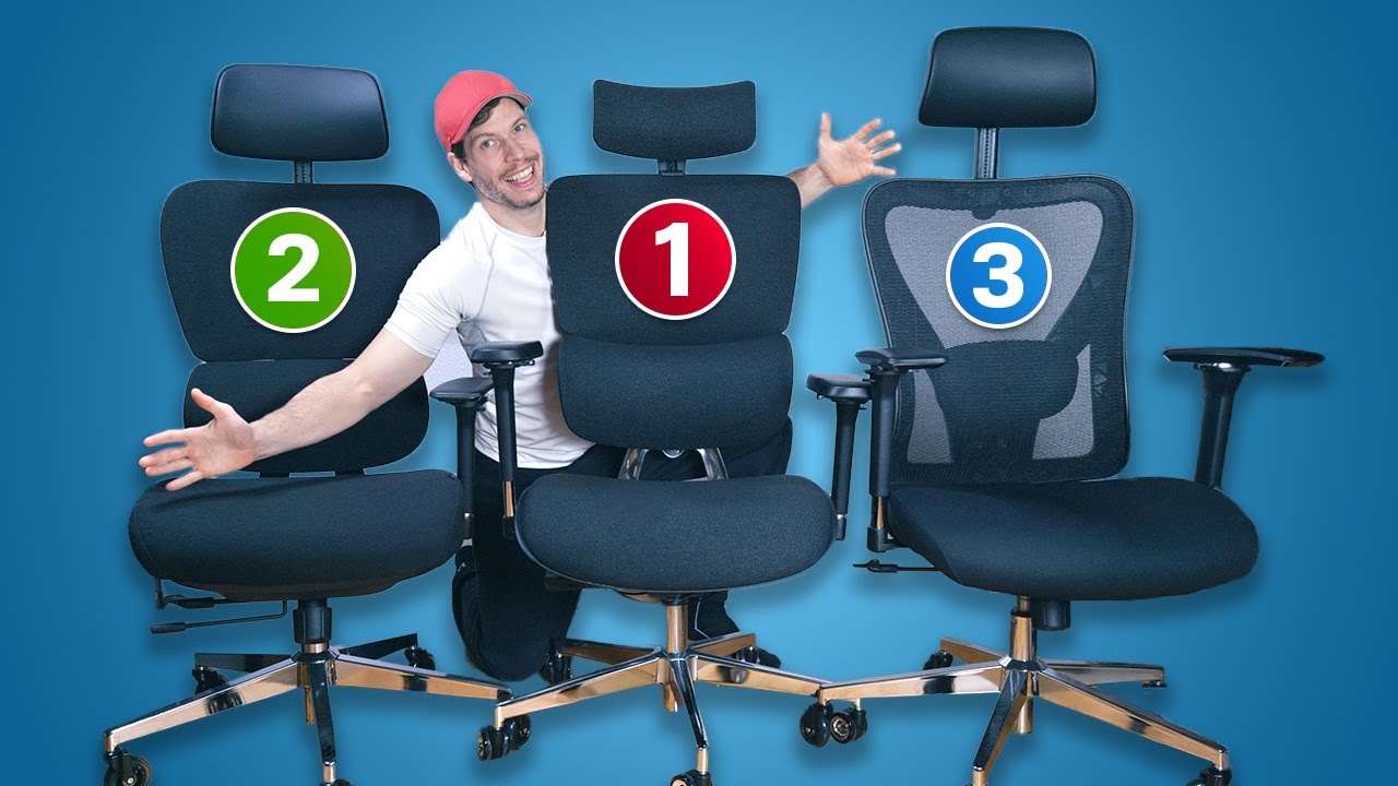 Der beste B&uuml;rostuhl 2024? 3 Modelle im Vergleich