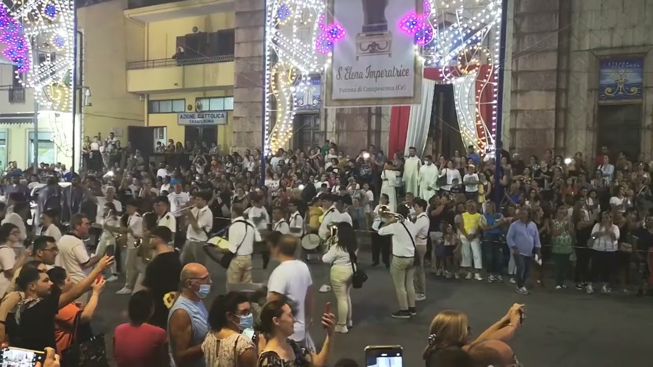 Casapesenna (CE) - Processione Sant'Elena Imperatrice 2022 (21.08.22)