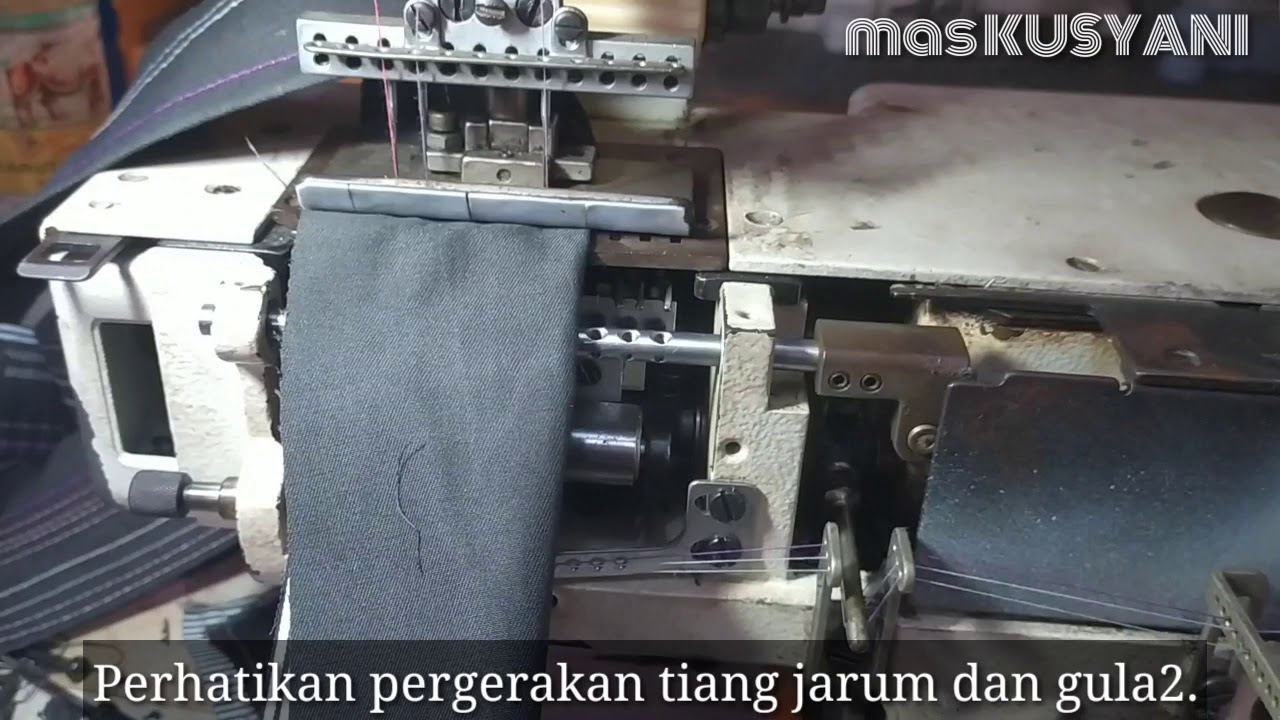 Jahitan Rantai Kasar Dan Nimbul | Ban Karet SIRUBA VC-008
