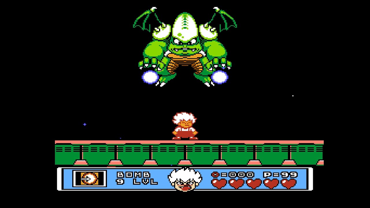 Castlevania Special: I'm Kid Dracula - All Bosses (No Damage)