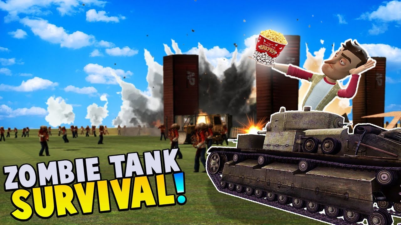 ZOMBIE TANK SURVIVAL! | Garry's Mod Gameplay | Gmod Gameplay - Zombie Apocalypse Survival!