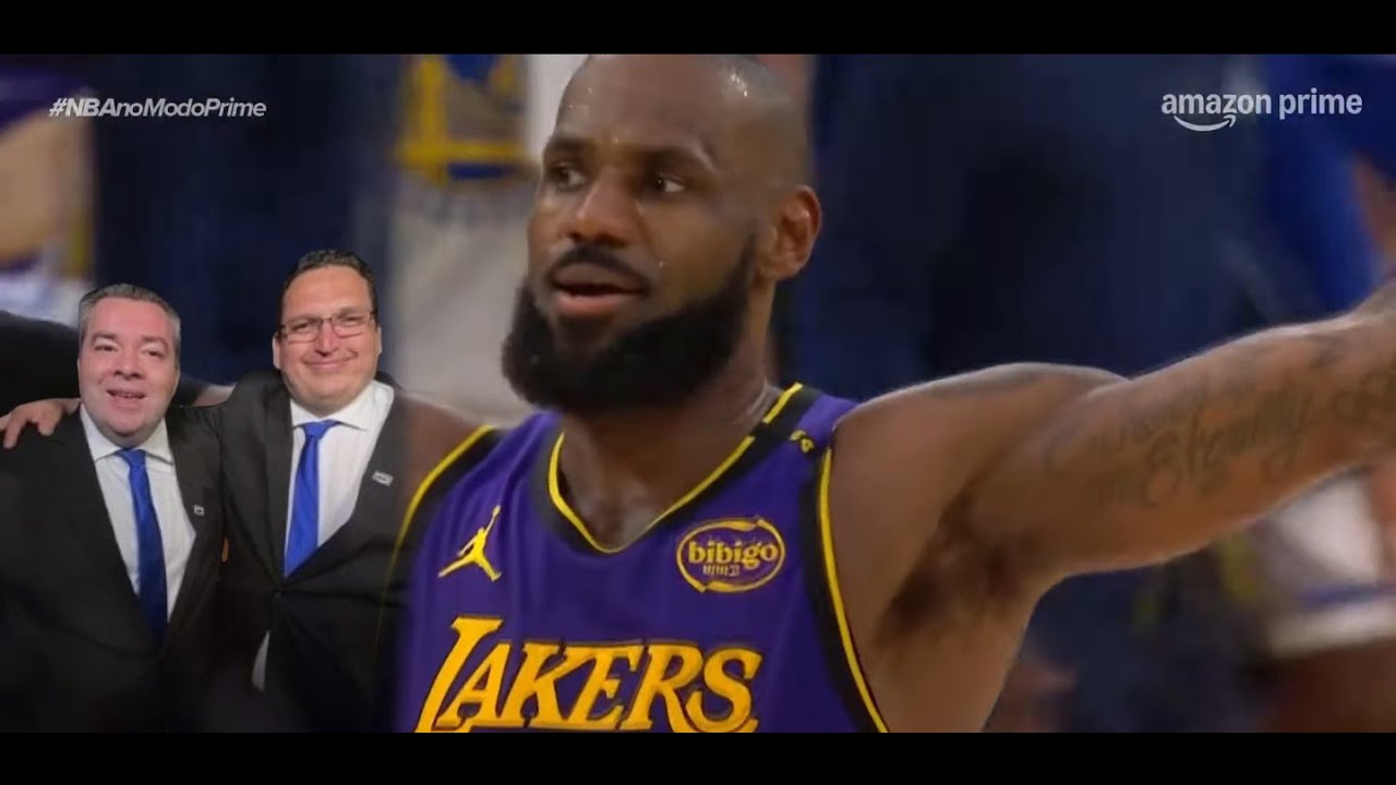 GOZAR A VIDA AOS 40 IGUAL O PAPAI LEBRON - R&ocirc;mulo Mendon&ccedil;a Narrando Lakers X Warriors (07-02-25)
