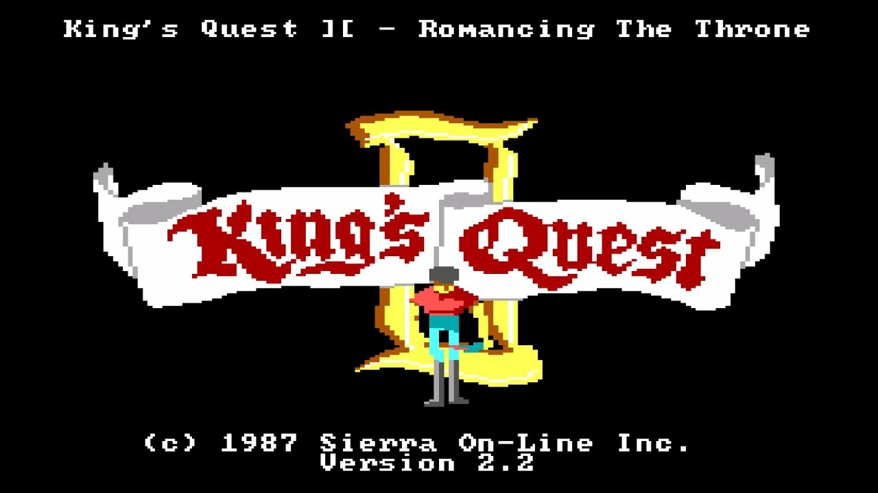 King's Quest II:Romancing the Throne (Pc/Dos) Walkthrough No Commentary