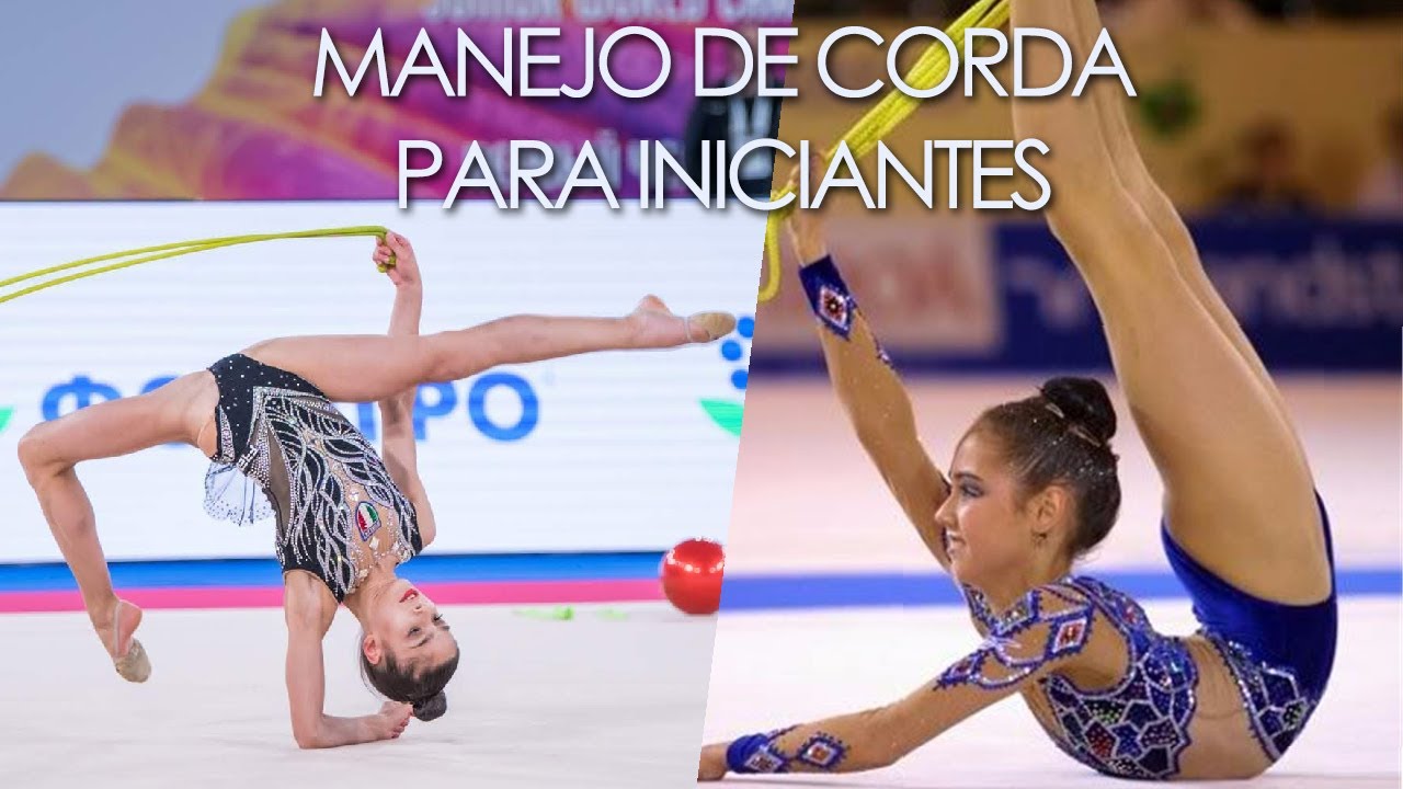 Manejos de corda para ginástica rítmica!