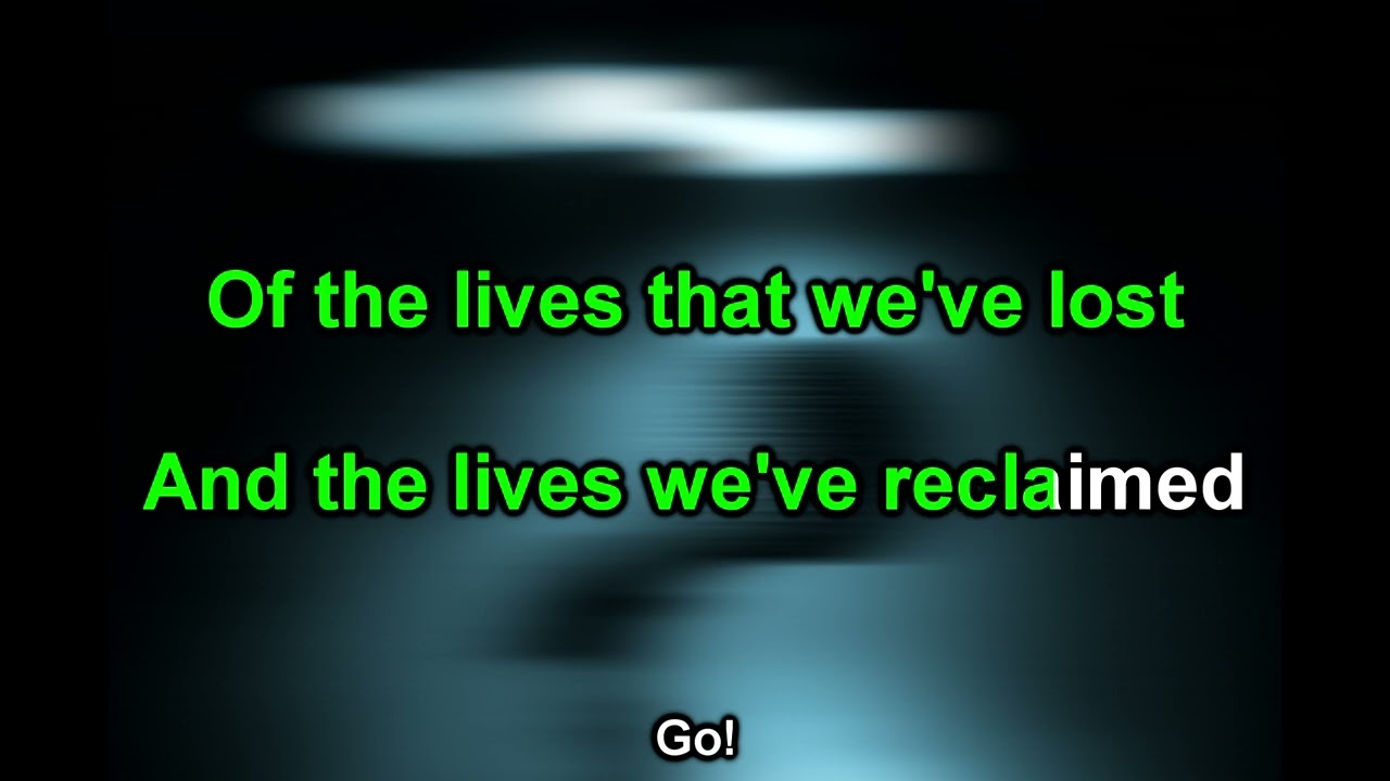 Rise Against - Prayer of The Refugee Karaoke