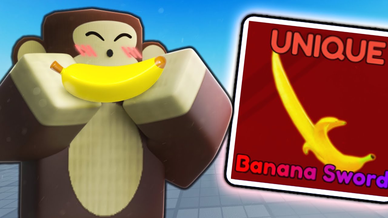 I Unlocked the NEW Banana Sword in Blade Ball!