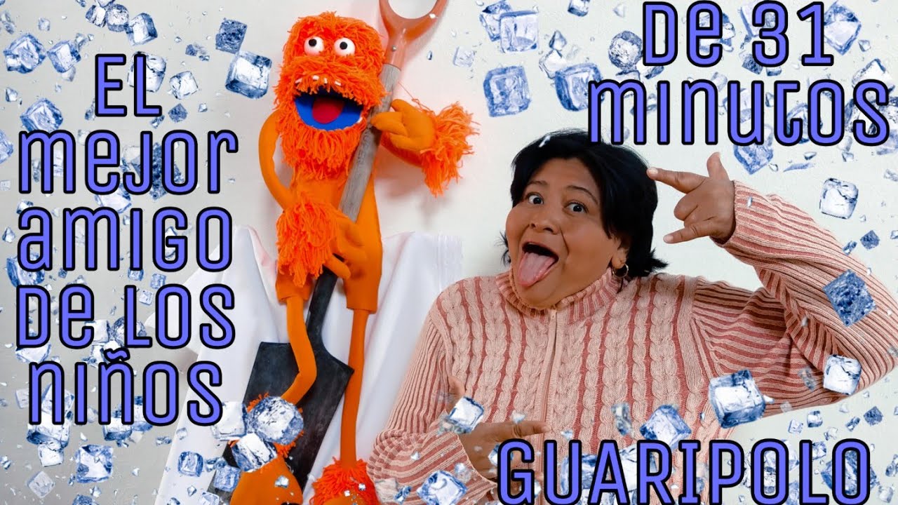 el personaje favorito de todos los niños de 31 minutos GUARIPOLO hecho con material reciclado