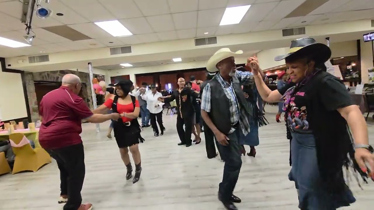 DMV senior hand dancers  5/13/2025 celebrating  Ernest T Bass /Regina Brown and Phyllis Thomas  bday