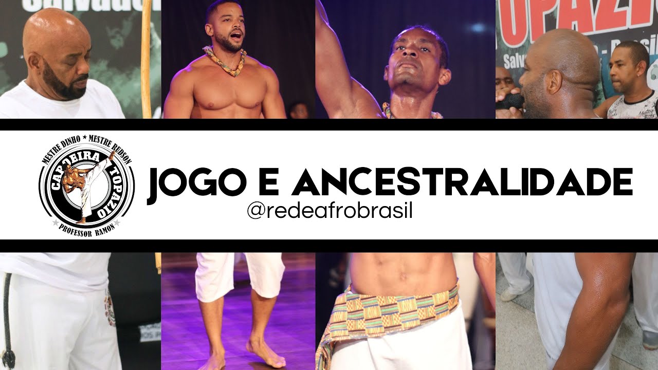 Jogo e Ancestralidade – Capoeira Topázio #tônarede #redeafrobrasil