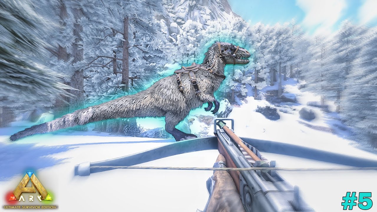 Taming Yutyrannus and Breeding | Ark: Ultimate Mobile Edition Beta  #5