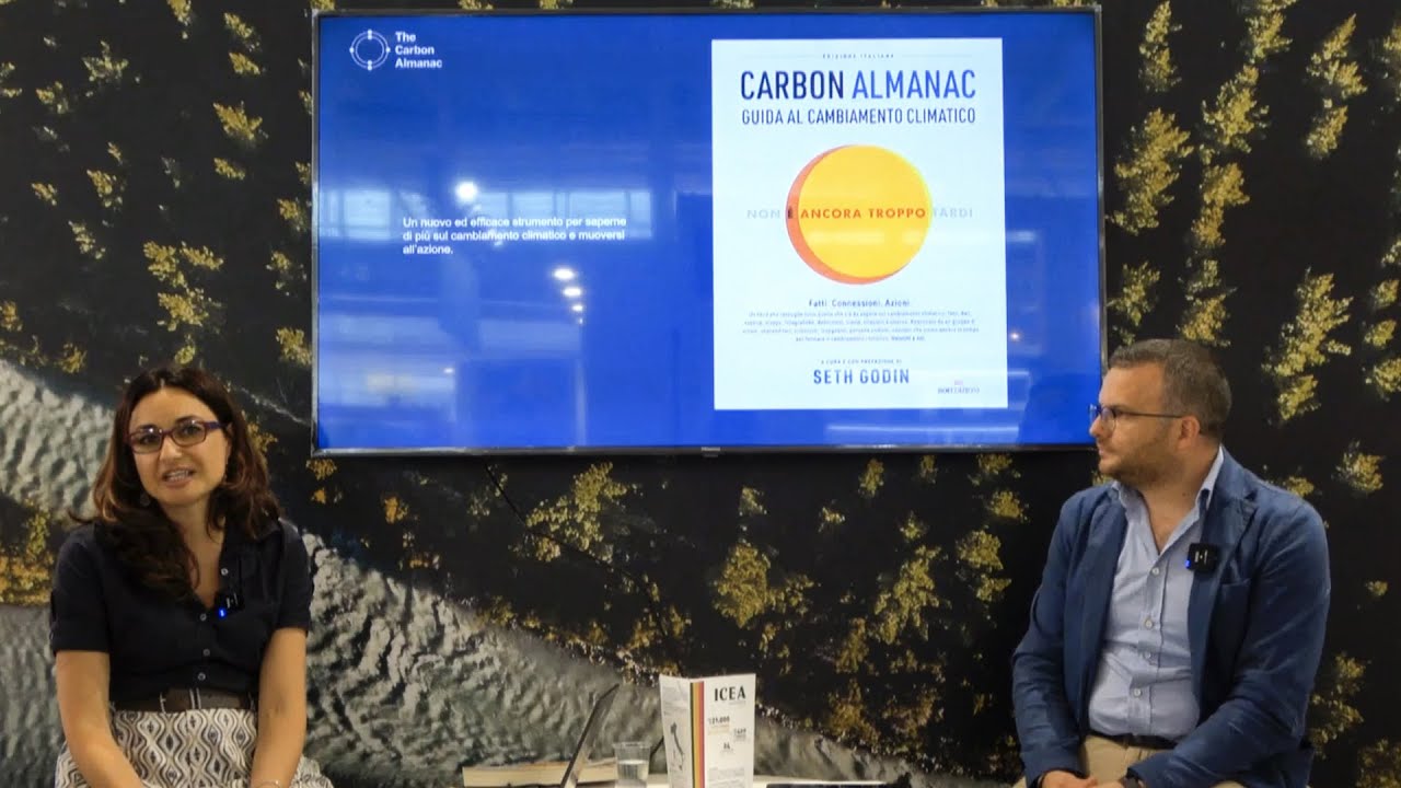 ICEA #OPENSUSTAINABILITY:  dialogo sul Carbon Almanac curato da Seth Godin