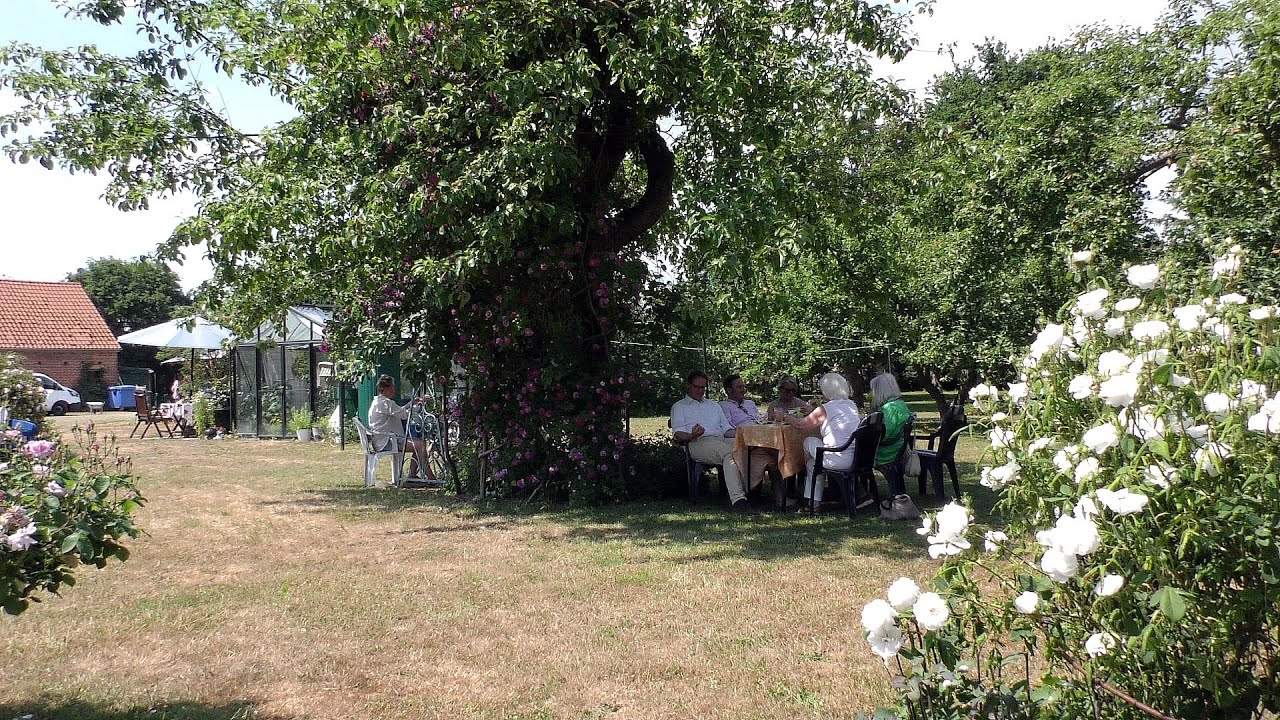 Romantischer Rosengarten-Rosenhof Pogez
