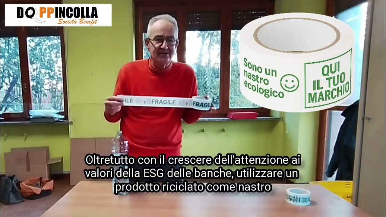 Nastro adesivo ecologico: come funziona davvero? Verità sul PET riciclato