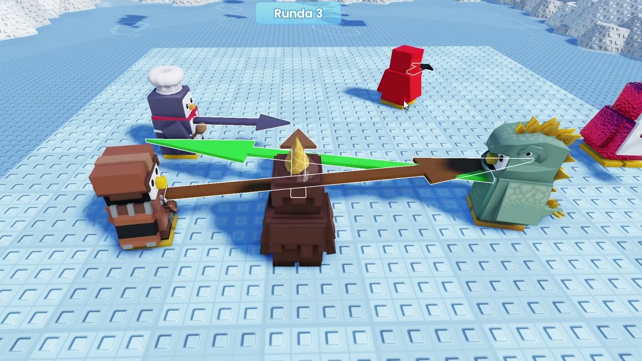 Staram się wygrywać jak najwięcej rund w konckout w roblox ale nie za bardzo mi to wychodzi.